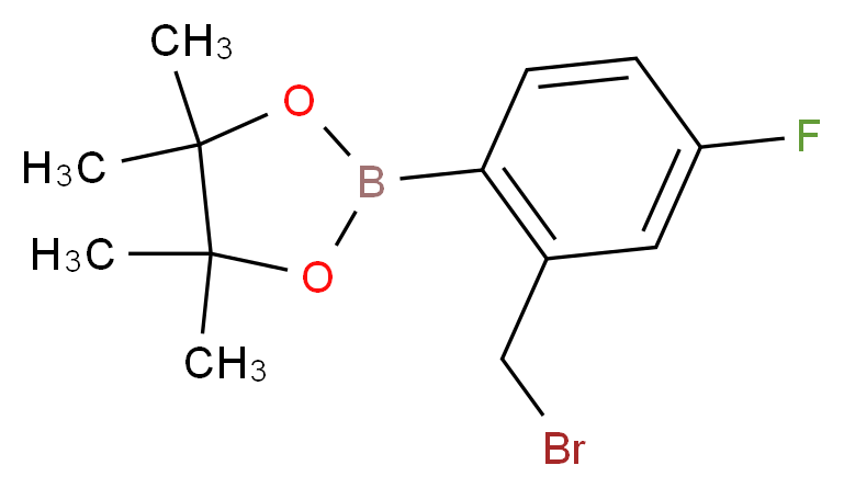 2-(Bromomethyl)-4-fluorobenzeneboronic acid, pinacol ester 95%_Molecular_structure_CAS_850567-57-6)