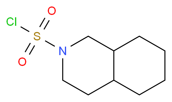 octahydroisoquinoline-2(1H)-sulfonyl chloride_Molecular_structure_CAS_)
