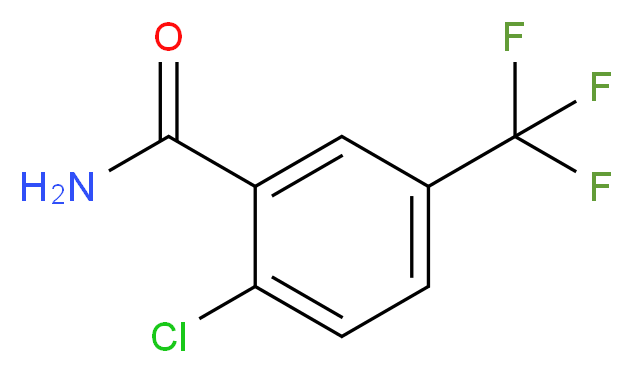 2-Chloro-5-(trifluoromethyl)benzamide_Molecular_structure_CAS_)