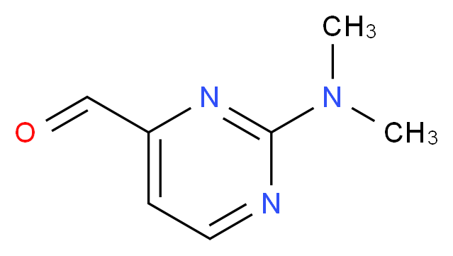 2-(DIMETHYLAMINO)PYRIMIDINE-4-CARBOXALDEHYDE_Molecular_structure_CAS_872707-78-3)