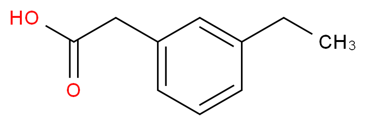 2-(3-ethylphenyl)acetic acid_Molecular_structure_CAS_)