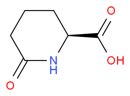 (S)-2-PIPERIDINONE-6-CARBOXYLIC ACID_Molecular_structure_CAS_34622-39-4)