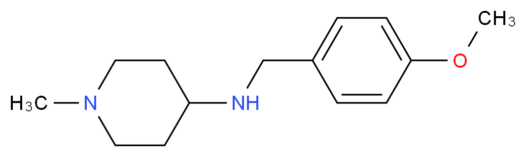 (4-Methoxy-benzyl)-(1-methyl-piperidin-4-yl)-amine_Molecular_structure_CAS_)
