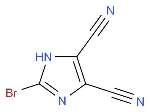 2-Bromo-1H-imidazole-4,5-dicarbonitrile_Molecular_structure_CAS_50847-09-1)