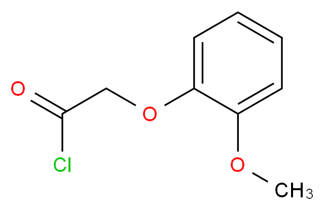 (2-methoxyphenoxy)acetyl chloride_Molecular_structure_CAS_)