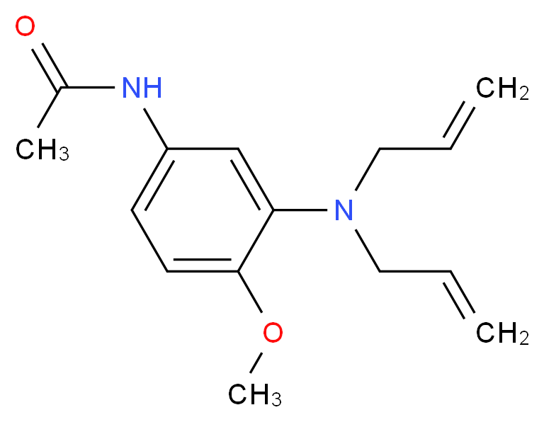 4-Acetylamino-2-(diallylamino)anisole_Molecular_structure_CAS_51868-45-2)