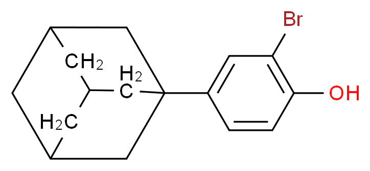 4-(1-adamantyl)-2-bromophenol_Molecular_structure_CAS_63013-55-8)