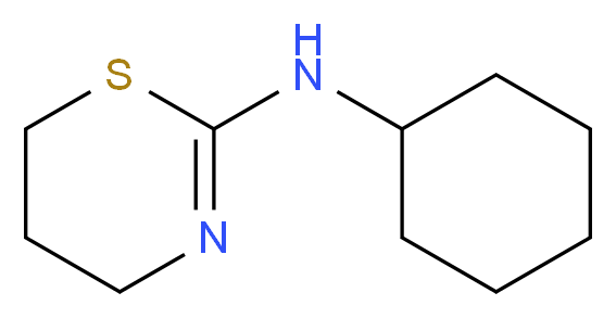 Cyclohexyl-(5,6-dihydro-4H-[1,3]thiazin-2-yl)-amine_Molecular_structure_CAS_99977-36-3)