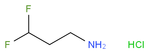 3,3-difluoropropan-1-amine hydrochloride_Molecular_structure_CAS_)
