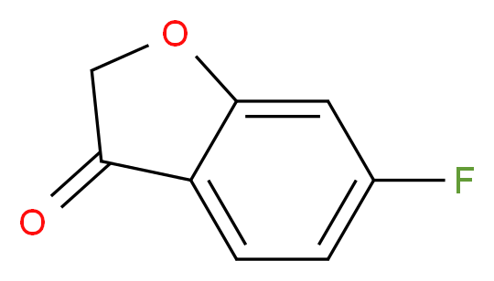 6-Fluorobenzo[b]furan-3(2H)-one 98+%_Molecular_structure_CAS_351528-80-8)