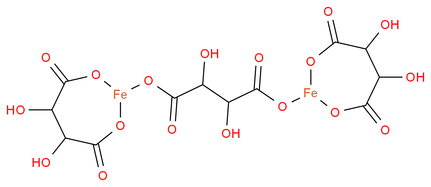 Iron(III) tartrate_Molecular_structure_CAS_2944-68-5)