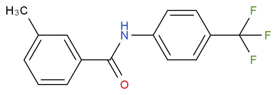 N-[4-(Trifluoromethyl)phenyl]-3-methylbenzamide_Molecular_structure_CAS_710291-54-6)
