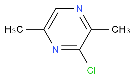 3-Chloro-2,5-dimethylpyrazine_Molecular_structure_CAS_)