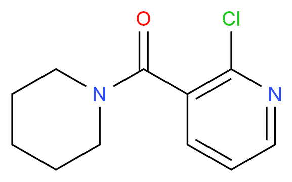 2-chloro-3-(1-piperidinylcarbonyl)pyridine_Molecular_structure_CAS_56149-33-8)