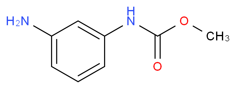 methyl N-(3-aminophenyl)carbamate_Molecular_structure_CAS_)