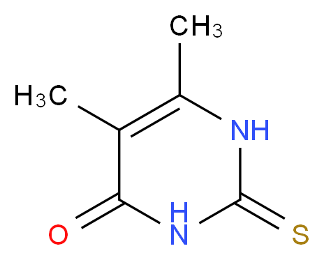 5,6-Dimethyl-2-thiouracil_Molecular_structure_CAS_28456-54-4)