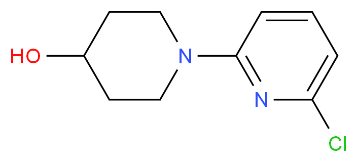1-(6-Chloro-2-pyridinyl)-4-piperidinol_Molecular_structure_CAS_)