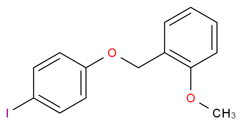1-(4-iodophenoxymethyl)-2-methoxybenzene_Molecular_structure_CAS_)