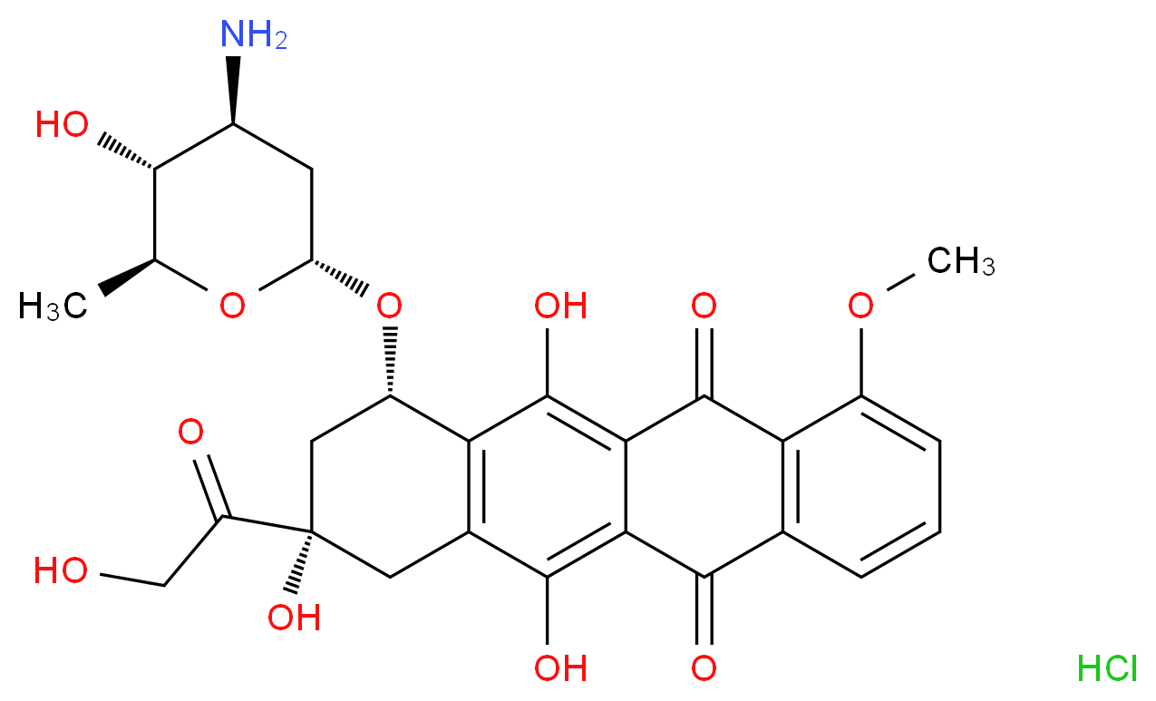 Epirubicin hydrochloride_Molecular_structure_CAS_56390-09-1)