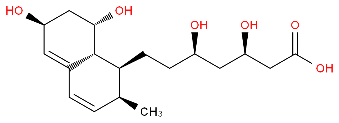 Des(2-methylbutyryl) Pravastatin_Molecular_structure_CAS_151006-03-0)