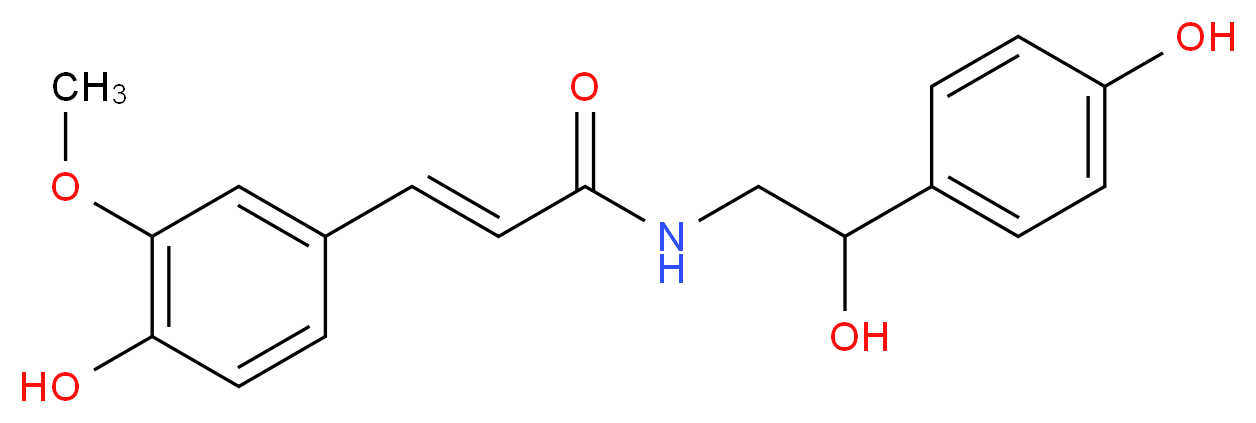 N-Feruloyloctopamine_Molecular_structure_CAS_66648-44-0)