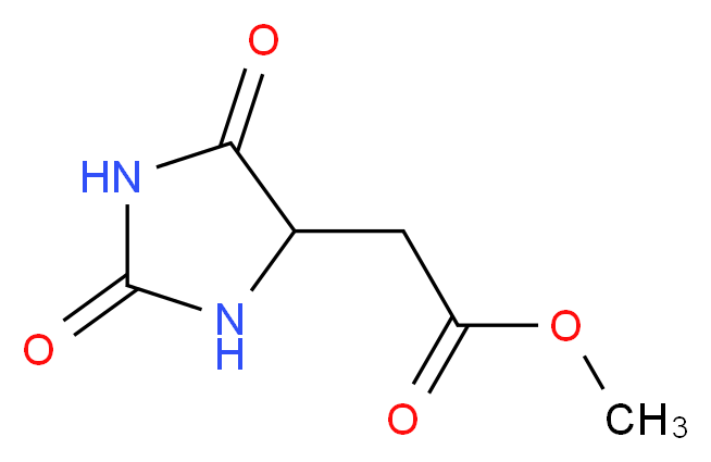 methyl (2,5-dioxoimidazolidin-4-yl)acetate_Molecular_structure_CAS_63760-88-3)
