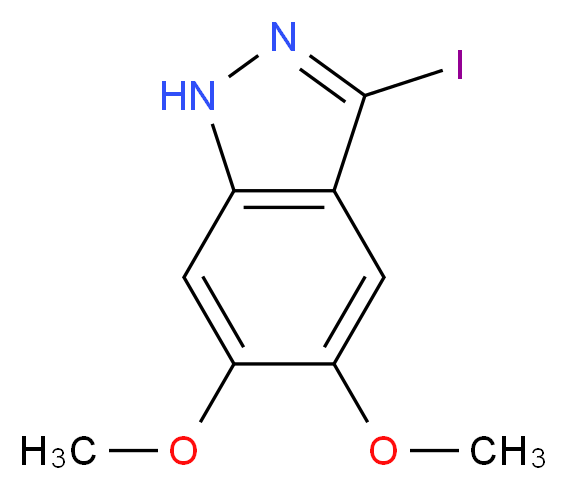3-IODO-5,6-DIMETHOXY-1H-INDAZOLE_Molecular_structure_CAS_944904-29-4)