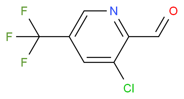 3-CHLORO-5-(TRIFLUOROMETHYL)PYRIDINE-2-CARBOXALDEHYDE_Molecular_structure_CAS_175277-50-6)