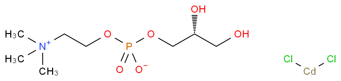 sn-Glycero-3-phosphocholine 1:1 cadmium chloride adduct_Molecular_structure_CAS_64681-08-9)