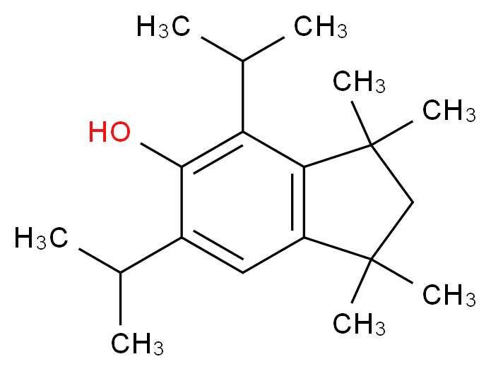 4,6-Diisopropyl-1,1,3,3-tetramethyl-5-indanol_Molecular_structure_CAS_93892-40-1)