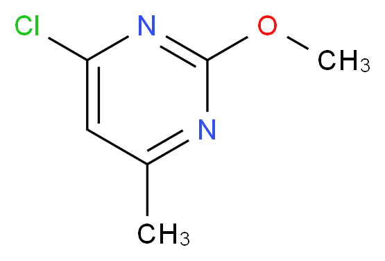 4-chloro-2-methoxy-6-methylpyrimidine_Molecular_structure_CAS_97041-37-7)