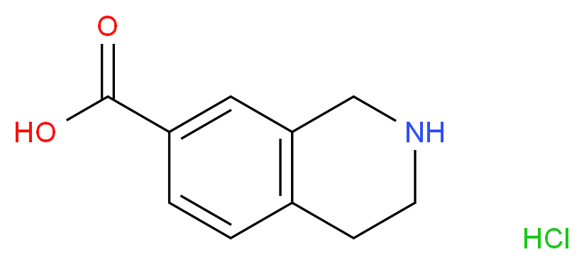 1,2,3,4-tetrahydroisoquinoline-7-carboxylic acid hydrochloride_Molecular_structure_CAS_)