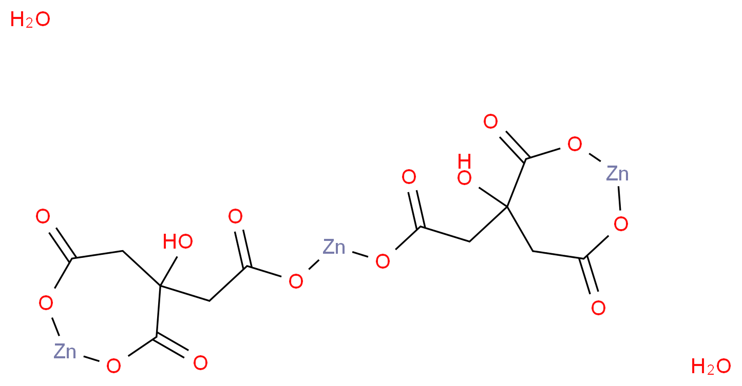 Zinc citrate dihydrate_Molecular_structure_CAS_5990-32-9)