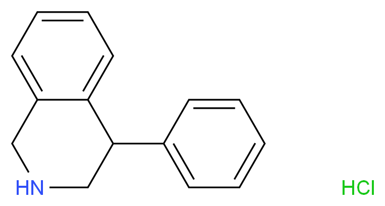 4-Phenyl-1,2,3,4-tetrahydroisoquinoline Hydrochloride_Molecular_structure_CAS_75626-12-9)