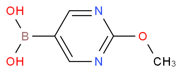 2-Methoxypyrimidine-5-boronic acid_Molecular_structure_CAS_628692-15-9)