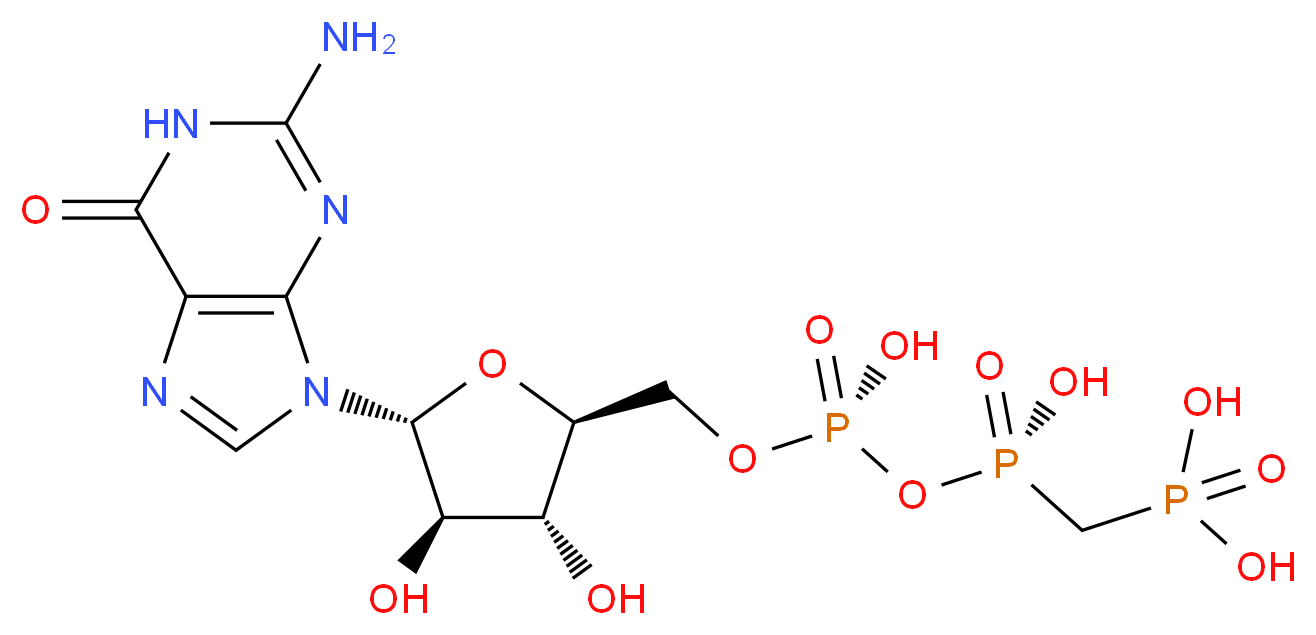 Phosphomethylphosphonic Acid-Guanylate Ester_Molecular_structure_CAS_)