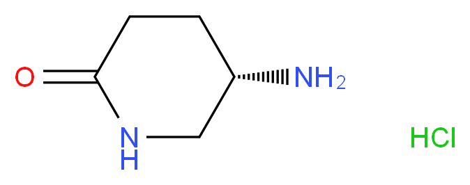 (S)-5-Aminopiperidin-2-one hydrochloride_Molecular_structure_CAS_672883-95-3)