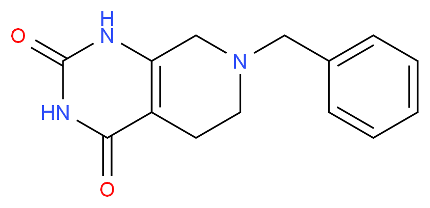 7-Benzyl-5,6,7,8-tetrahydropyrido[3,4-d]pyrimidine-2,4(1H,3H)-dione_Molecular_structure_CAS_62459-02-3)