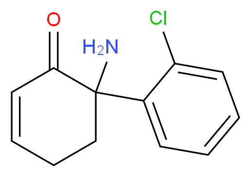 Dehydro Norketamine_Molecular_structure_CAS_57683-62-2)