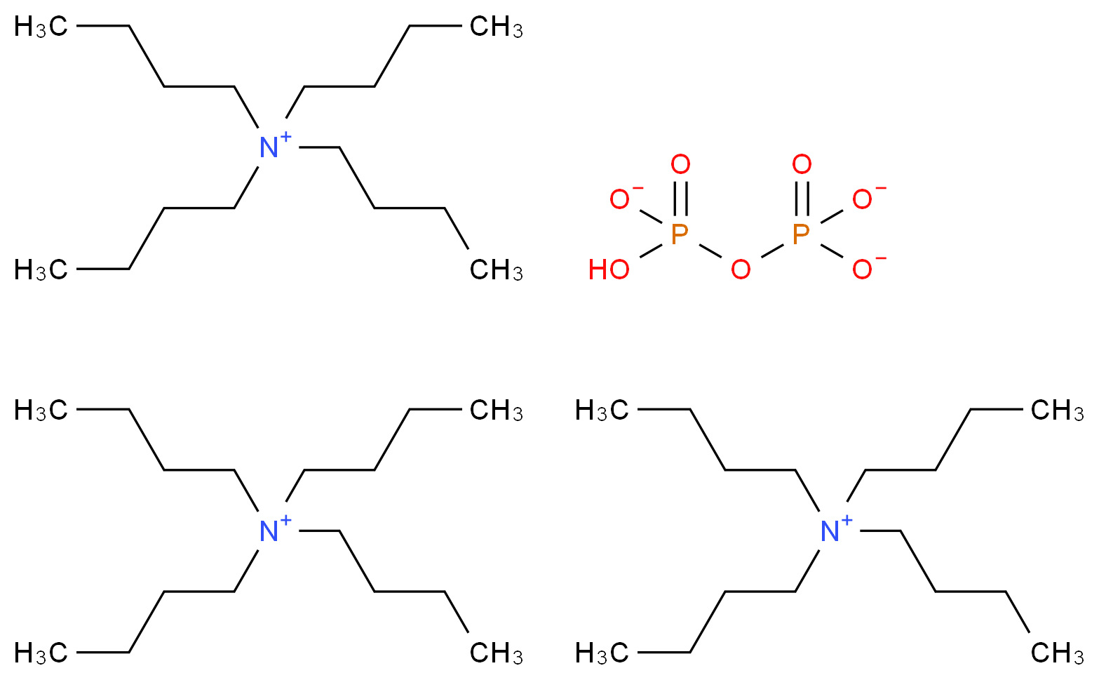 Tris(tetrabutylammonium) hydrogen pyrophosphate_Molecular_structure_CAS_76947-02-9)