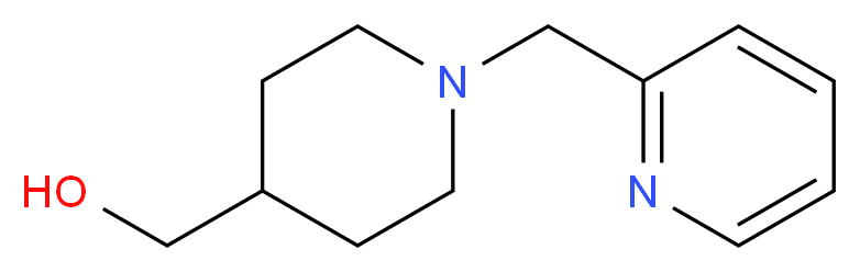 (1-Pyridin-2-ylmethylpiperidin-4-yl)methanol_Molecular_structure_CAS_914349-21-6)
