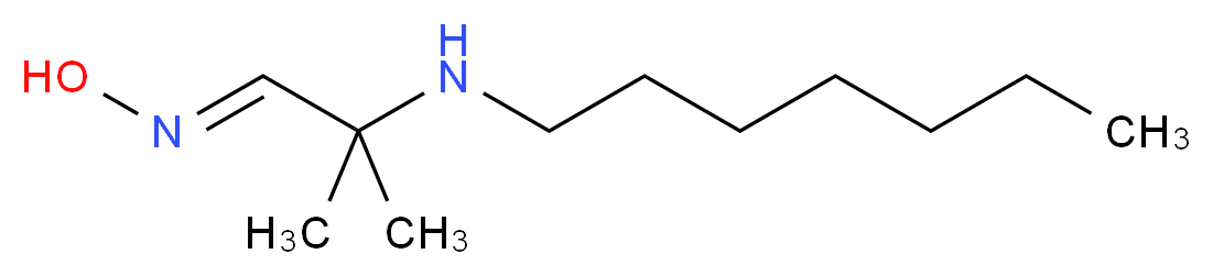 (1E)-2-(Heptylamino)-2-methylpropanal oxime_Molecular_structure_CAS_)