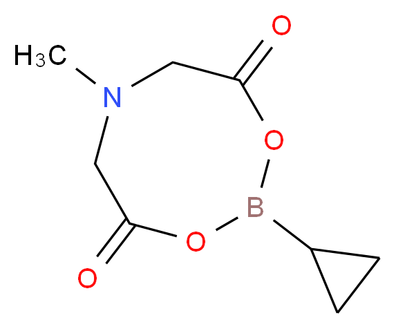 Cyclopropylboronic acid MIDA ester_Molecular_structure_CAS_1104637-36-6)