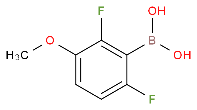 2,6-Difluoro-3-methoxyphenylboronic acid_Molecular_structure_CAS_870779-02-5)
