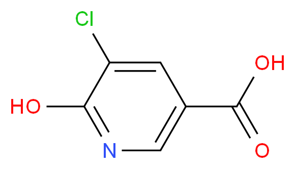 5-Chloro-6-hydroxynicotinic acid_Molecular_structure_CAS_54127-63-8)