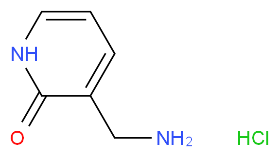 3-(Aminomethyl)-2(1H)-pyridinone Hydrochloride_Molecular_structure_CAS_85468-38-8)