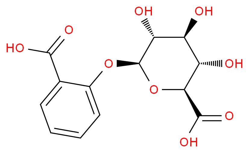 Salicylic Acid β-D-O-Glucuronide_Molecular_structure_CAS_7695-70-7)