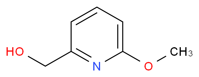 (6-Methoxy-pyridin-2-yl)-methanol_Molecular_structure_CAS_63071-12-5)
