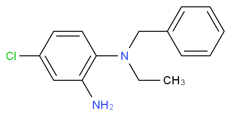 N~1~-benzyl-4-chloro-N~1~-ethyl-1,2-benzenediamine_Molecular_structure_CAS_)