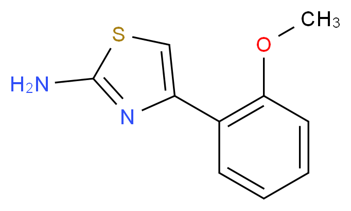4-(2-methoxyphenyl)-1,3-thiazol-2-amine_Molecular_structure_CAS_93209-95-1)